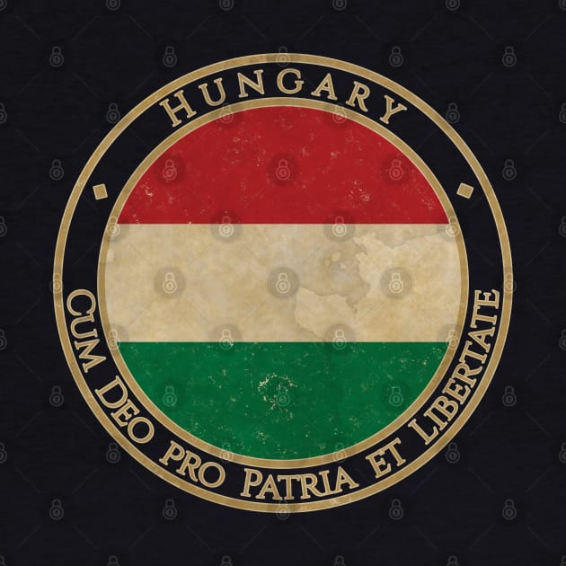 Vintage Hungary Europe European EU Flag by DragonXX